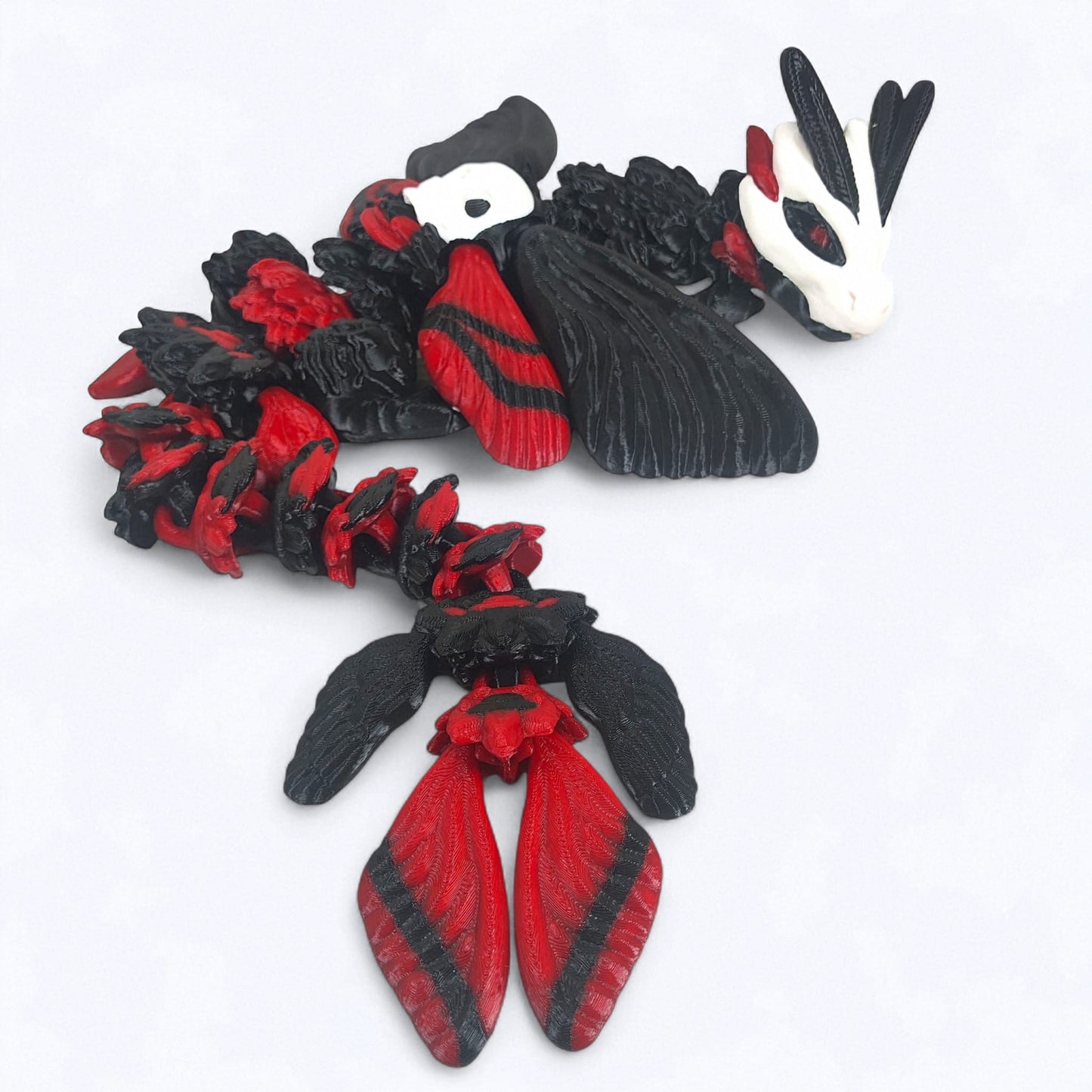 ๐ฆ๐ Moth Dragon โ Where Beauty Meets the Macabre