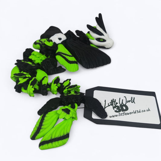 🦋💀 Moth Dragon — Where Beauty Meets the Macabre