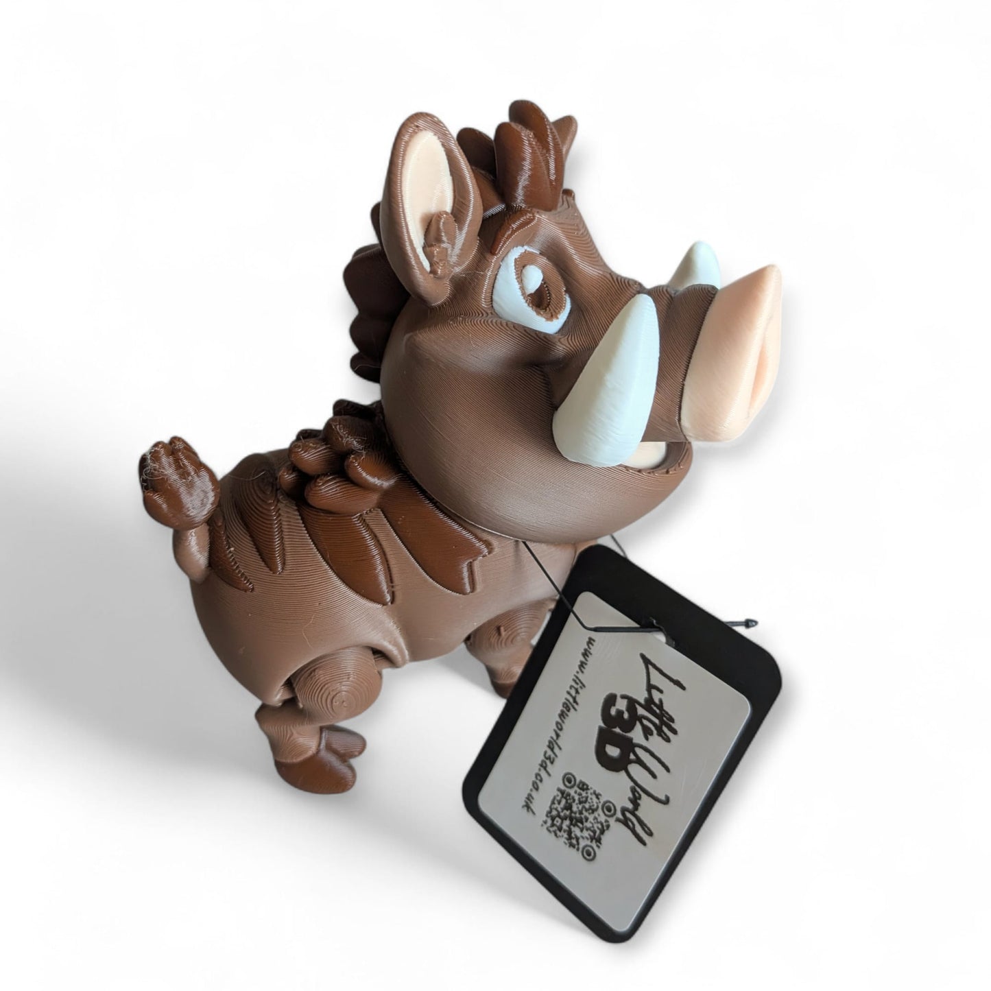 Articulated Warthog Figurine – 3D Printed Collectable