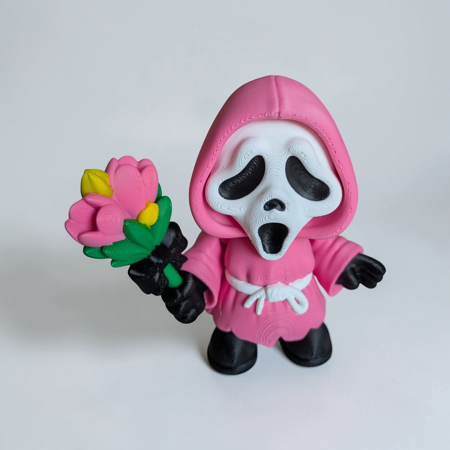 Chibi Ghost Face – Pink Edition Articulated Collectable