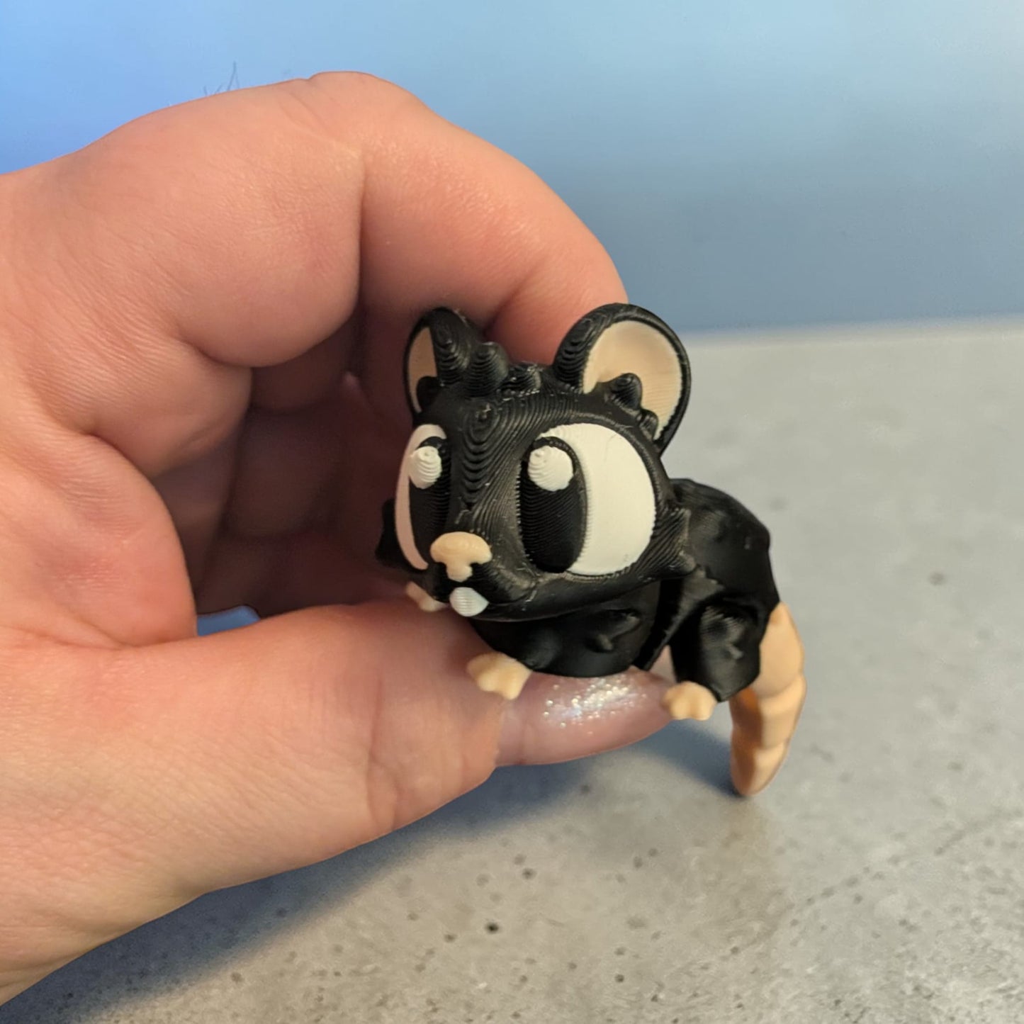 Rat Street Diorama – Articulated 3D Printed Collectible Set