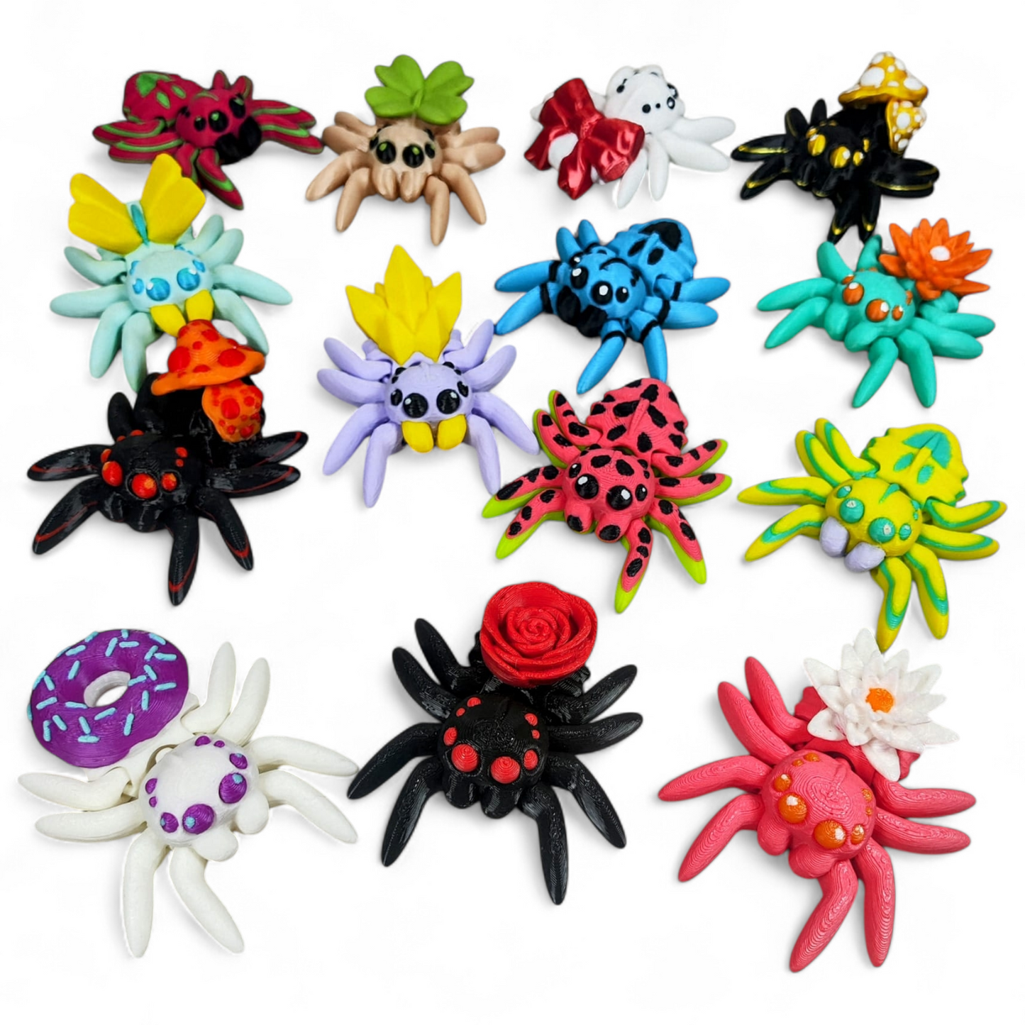 Two-Color Mystery Spider Web Egg –with 7 Special Spiders