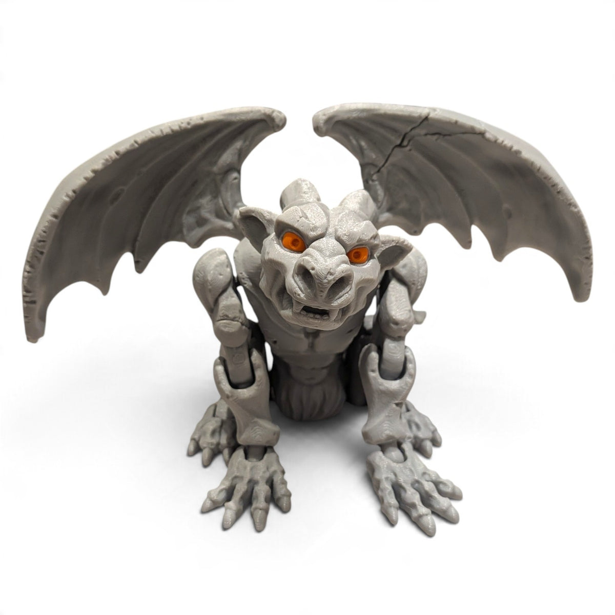 Articulated Gargoyle – Gothic Stone-Effect Fantasy Figurine
