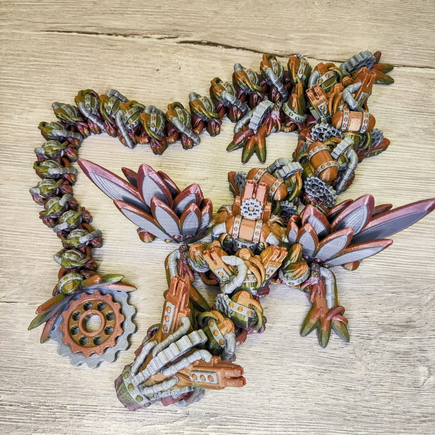 Steampunk Dragon – 3D Printed Fantasy Creation