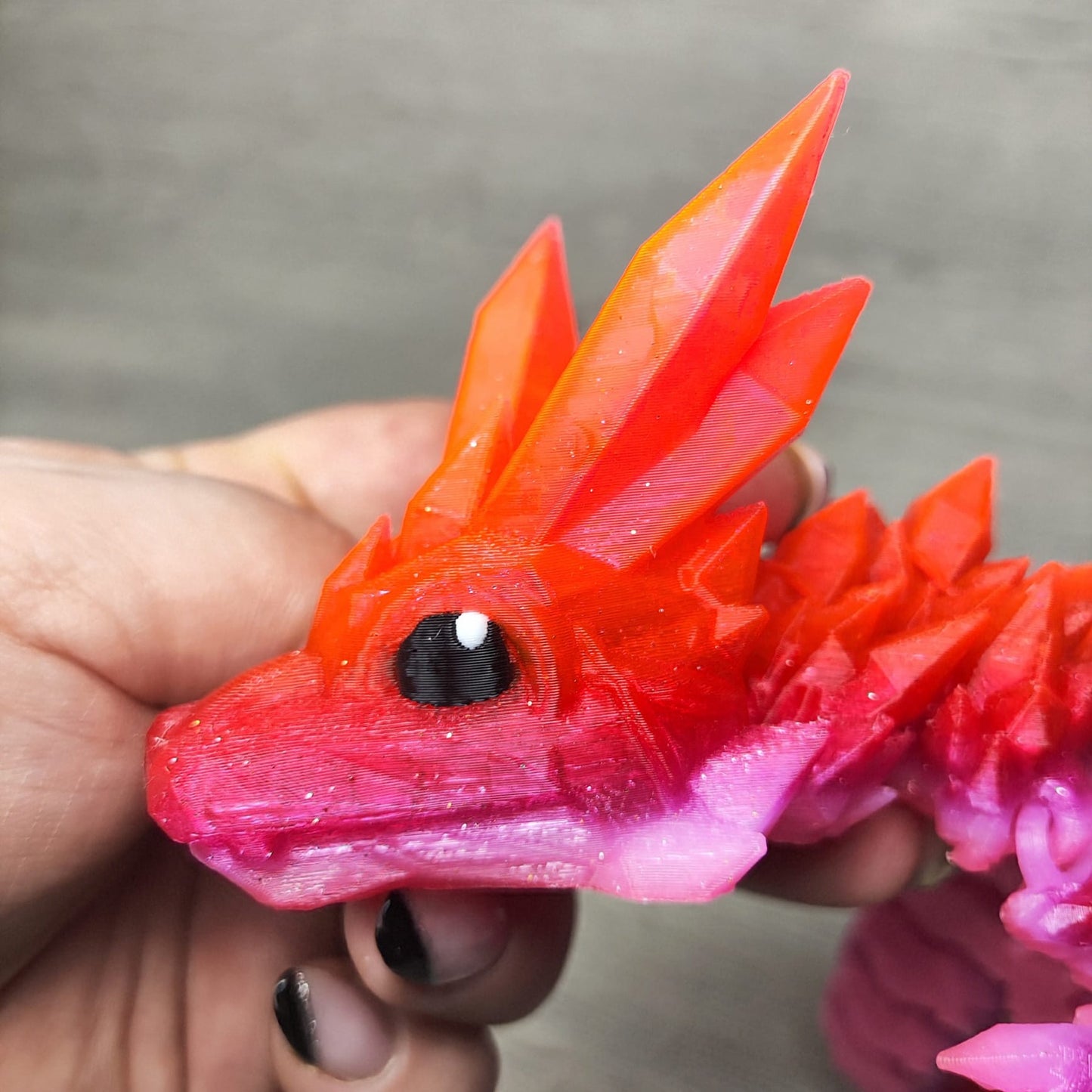 Baby Crystal Dragon – Glittery Edition