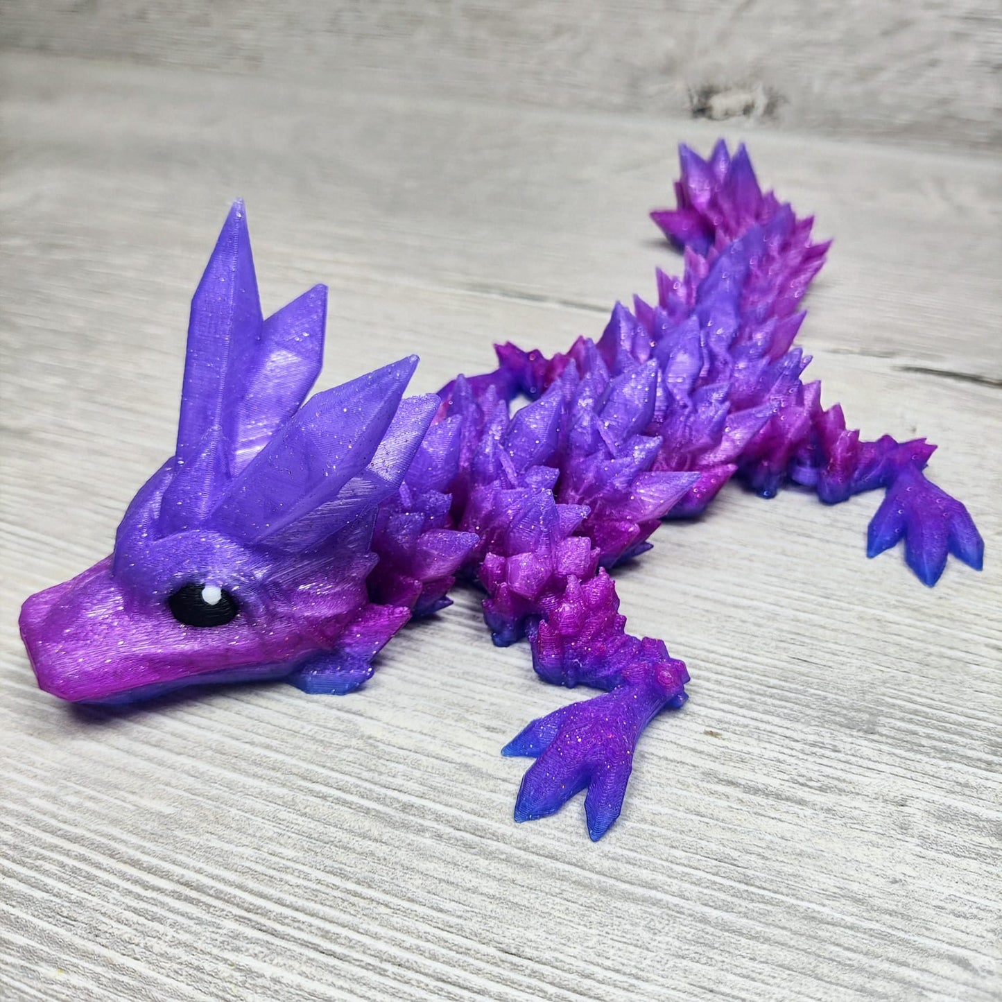 Baby Crystal Dragon – Glittery Edition