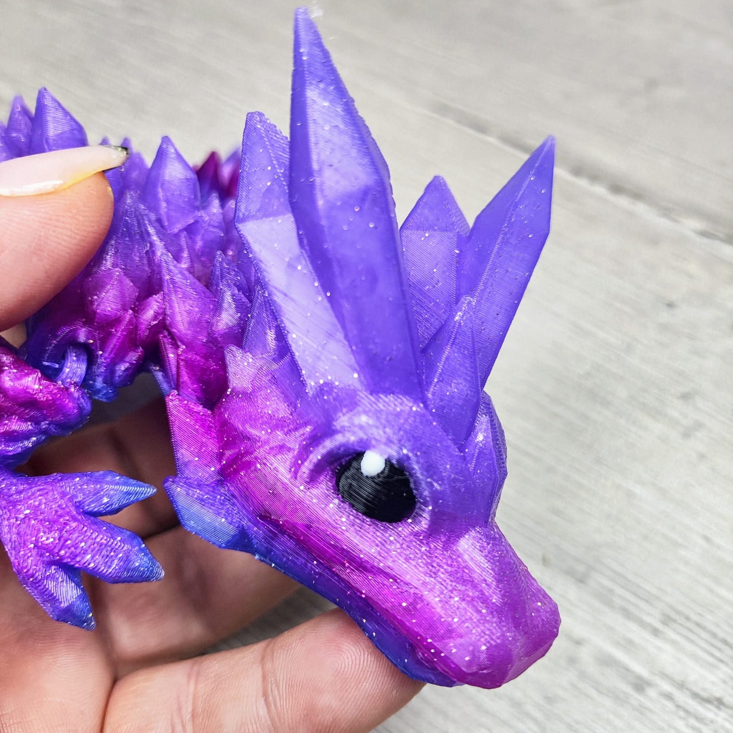 Baby Crystal Dragon – Glittery Edition