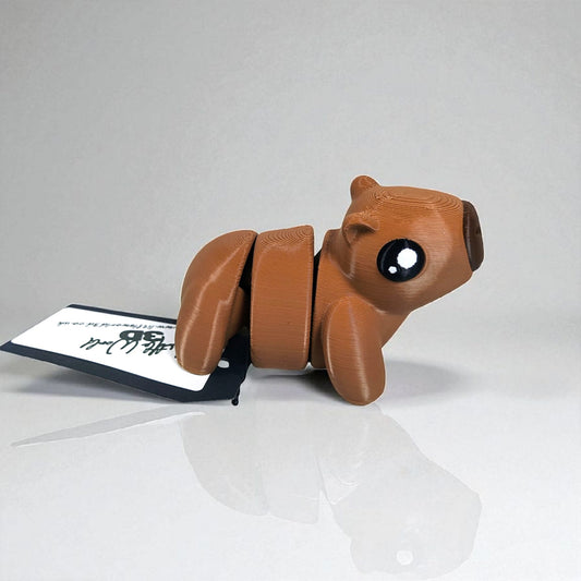 Capybara – 3D Printed Collectible by ZOU3D