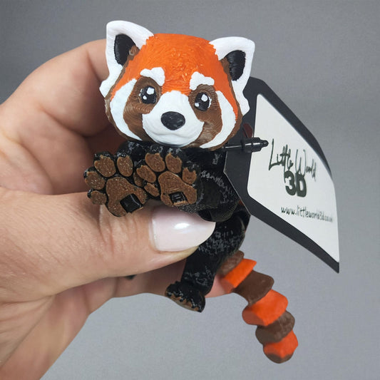 🐾 Articulated Red Panda