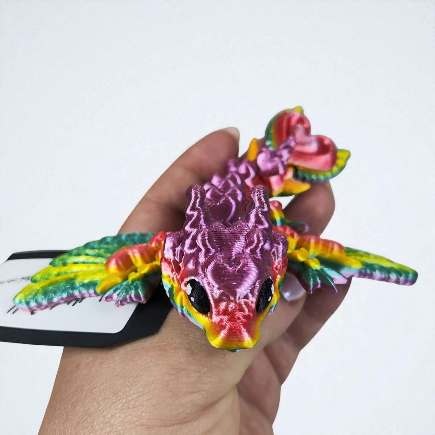 Tiny Heart Dragon – 3D Printed Fantasy Collectible
