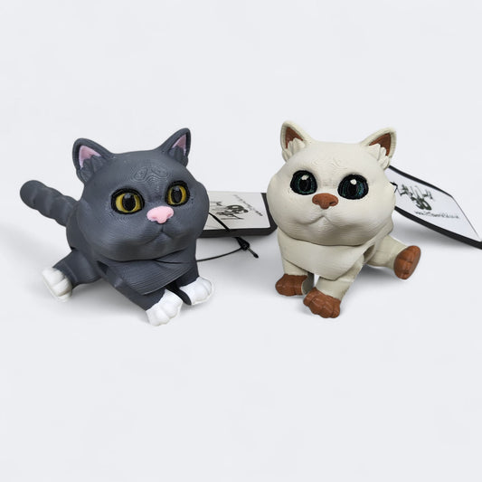 Articulated British Shorthair Cat — Elegant & Adorable