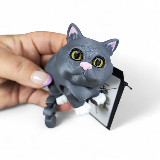 🐱 Articulated British Shorthair Cat — Elegant & Adorable