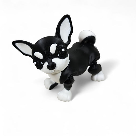 🐾 Articulated Chihuahua — Tiny but Mighty Pup