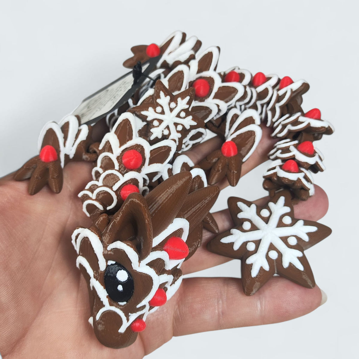 🍪 Baby Gingerbread Dragon — Sweet Holiday Magic by Cinderwing 3D 🎄