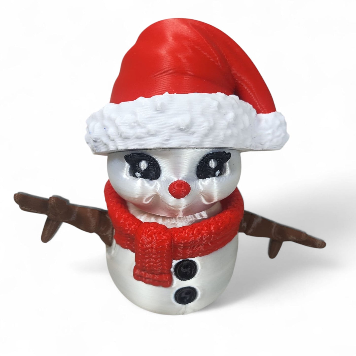 ☃️ Snowman Figurine — Festive Winter Collectable by Printverse 🎄