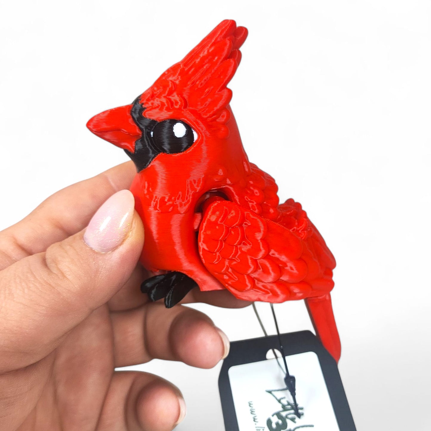 🐦 Red Cardinal Bird — Winter’s Bright Spirit