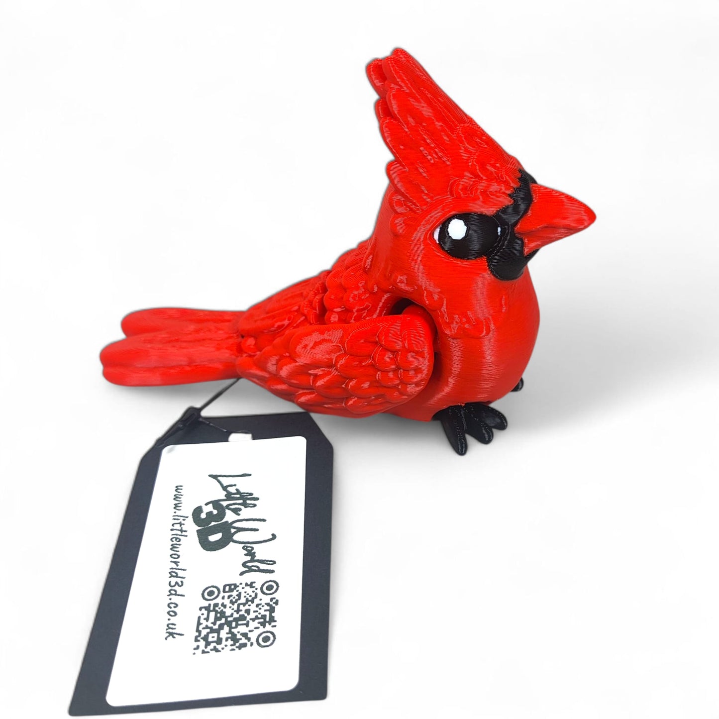 🐦 Red Cardinal Bird — Winter’s Bright Spirit