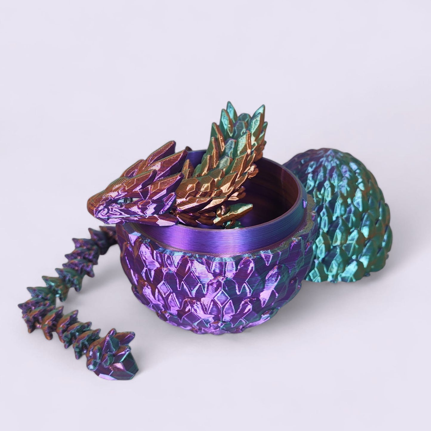 Gemstone Dragon in Egg