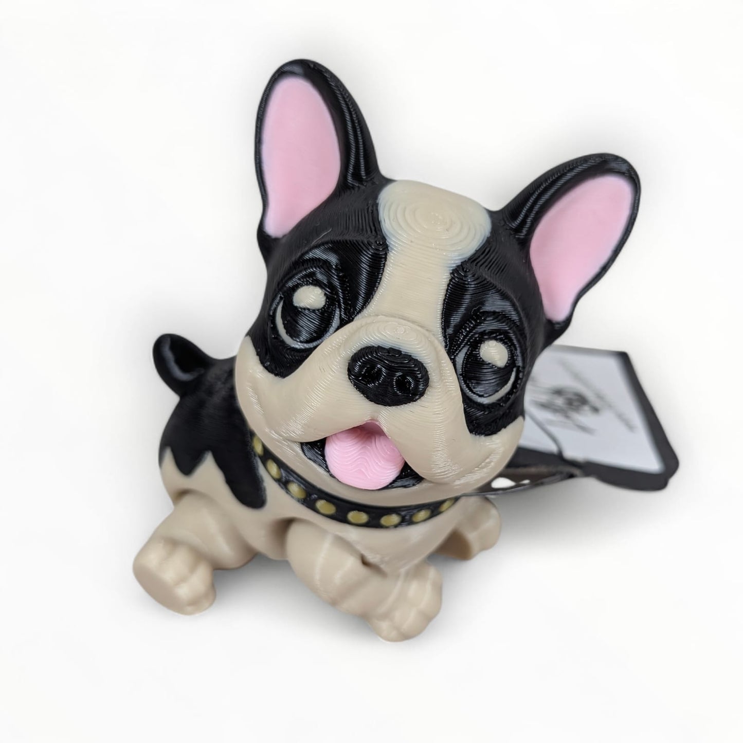 Articulated French Bulldog Figurine