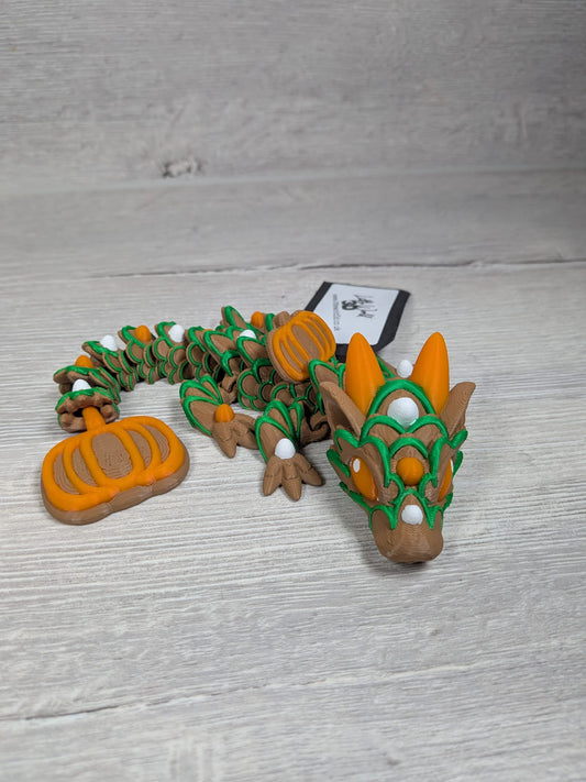 Pumpkinspice Dragon — Cosy Autumn Collectable