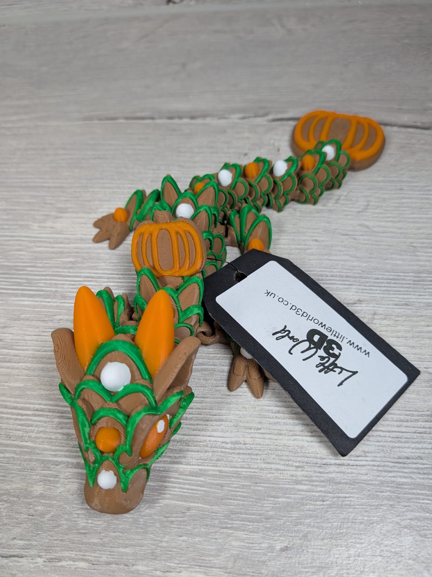 Pumpkinspice Dragon — Cosy Autumn Collectable