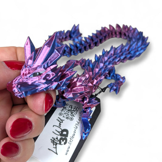 Crystal Dragon – 3D Printed Fantasy Collectible