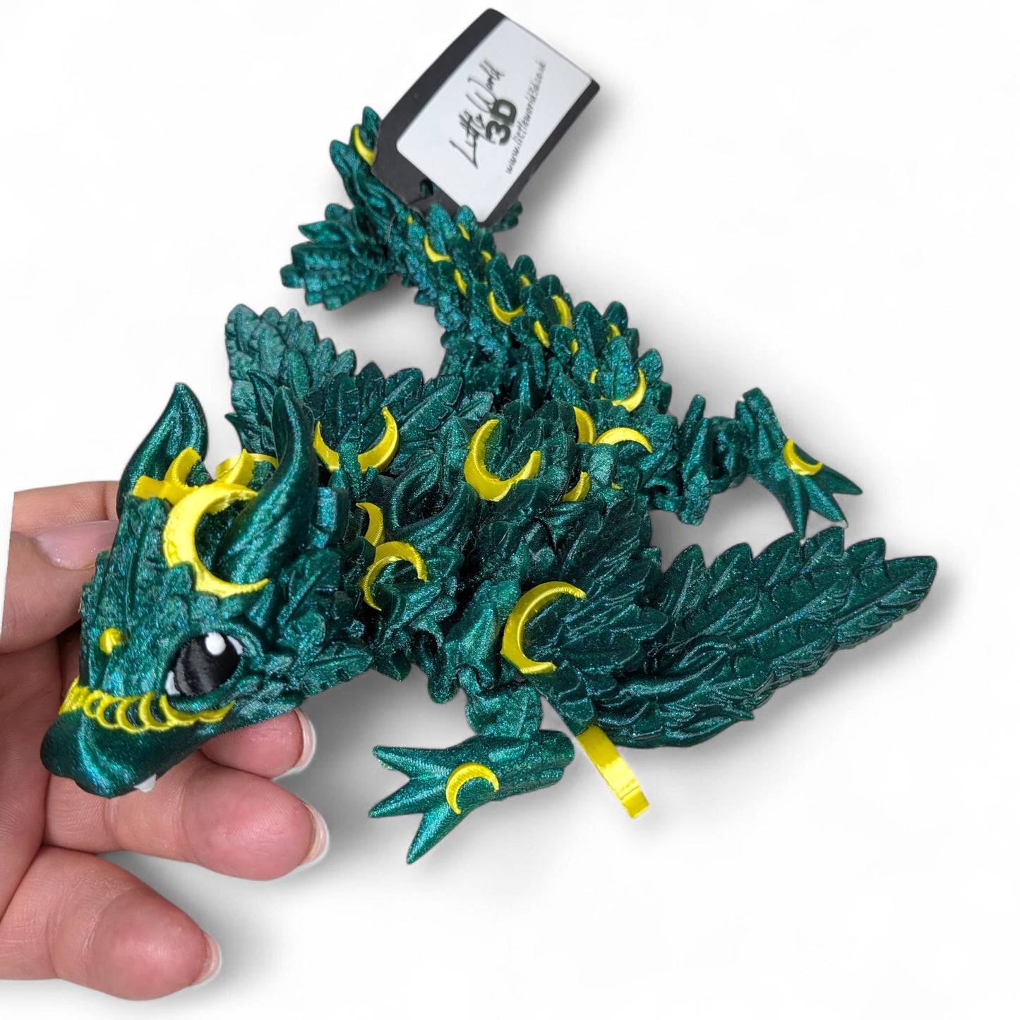 Baby Lunar Dragon – Fully Articulated Fantasy Dragon