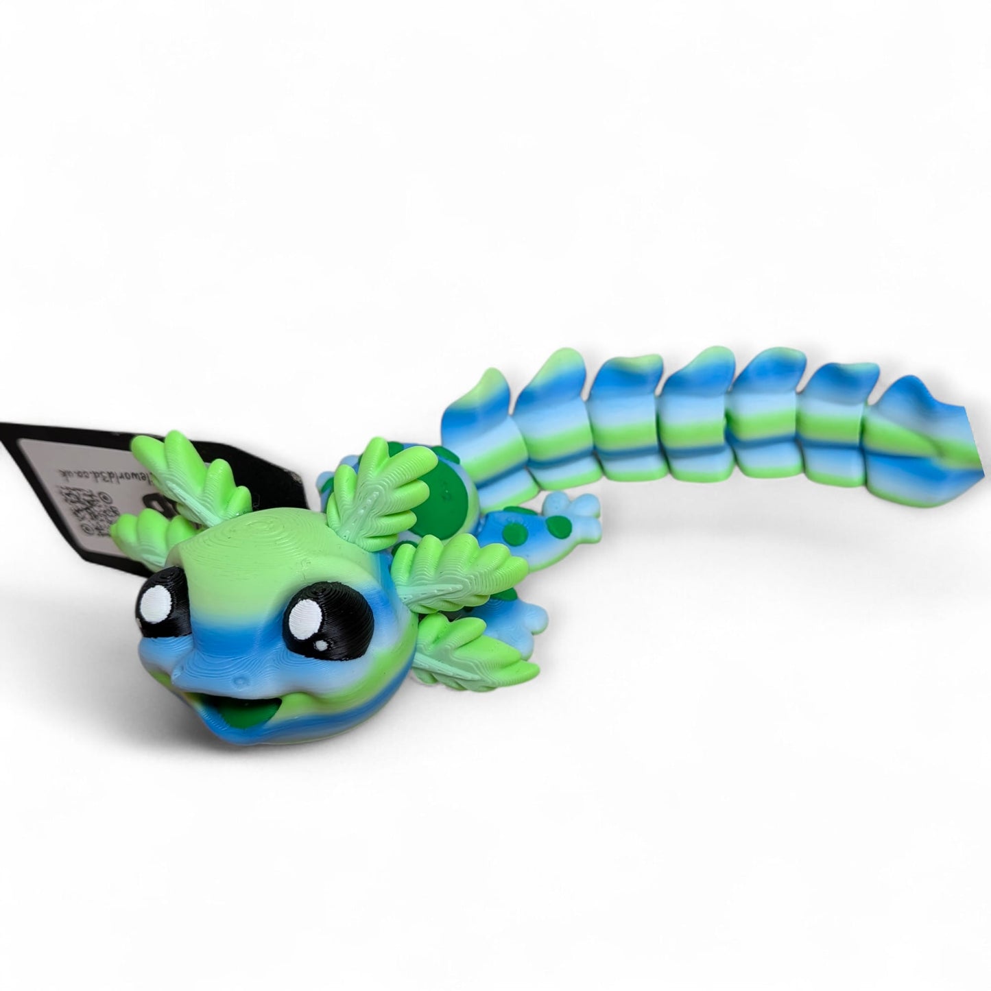 Articulated Axolotl – Colourful 3D Printed Collectable