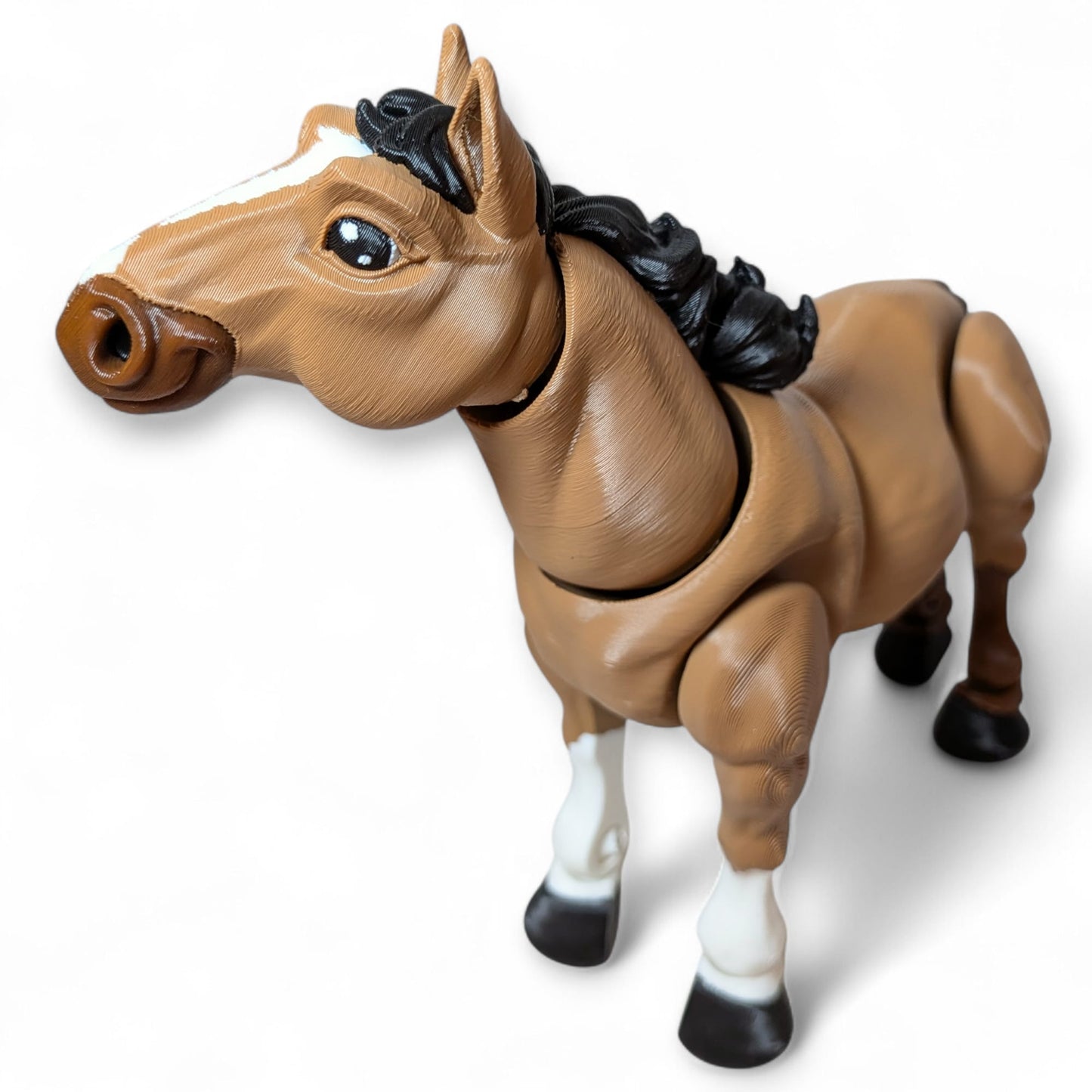Fully Articulated Horse Figurine – 3D Printed Collectable