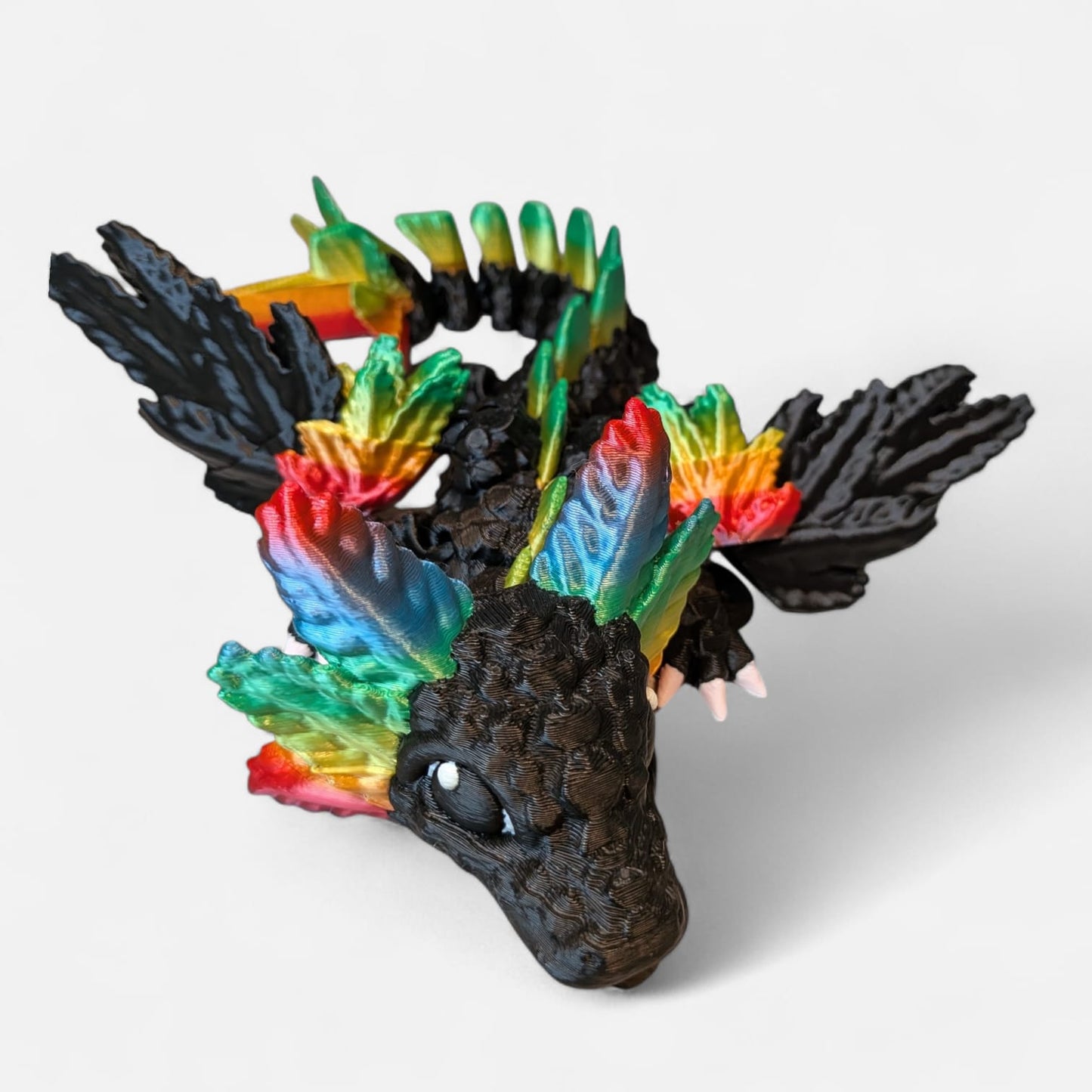 Baby Axolotl Dragon – 3D Printed Fantasy Collectible