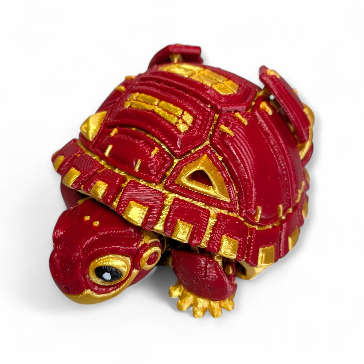 Iron Shell Turtle – Futuristic Articulated 3D Printed Collectable