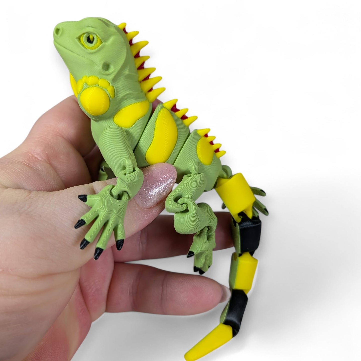 Articulated Iguana – 3D Printed Collectable