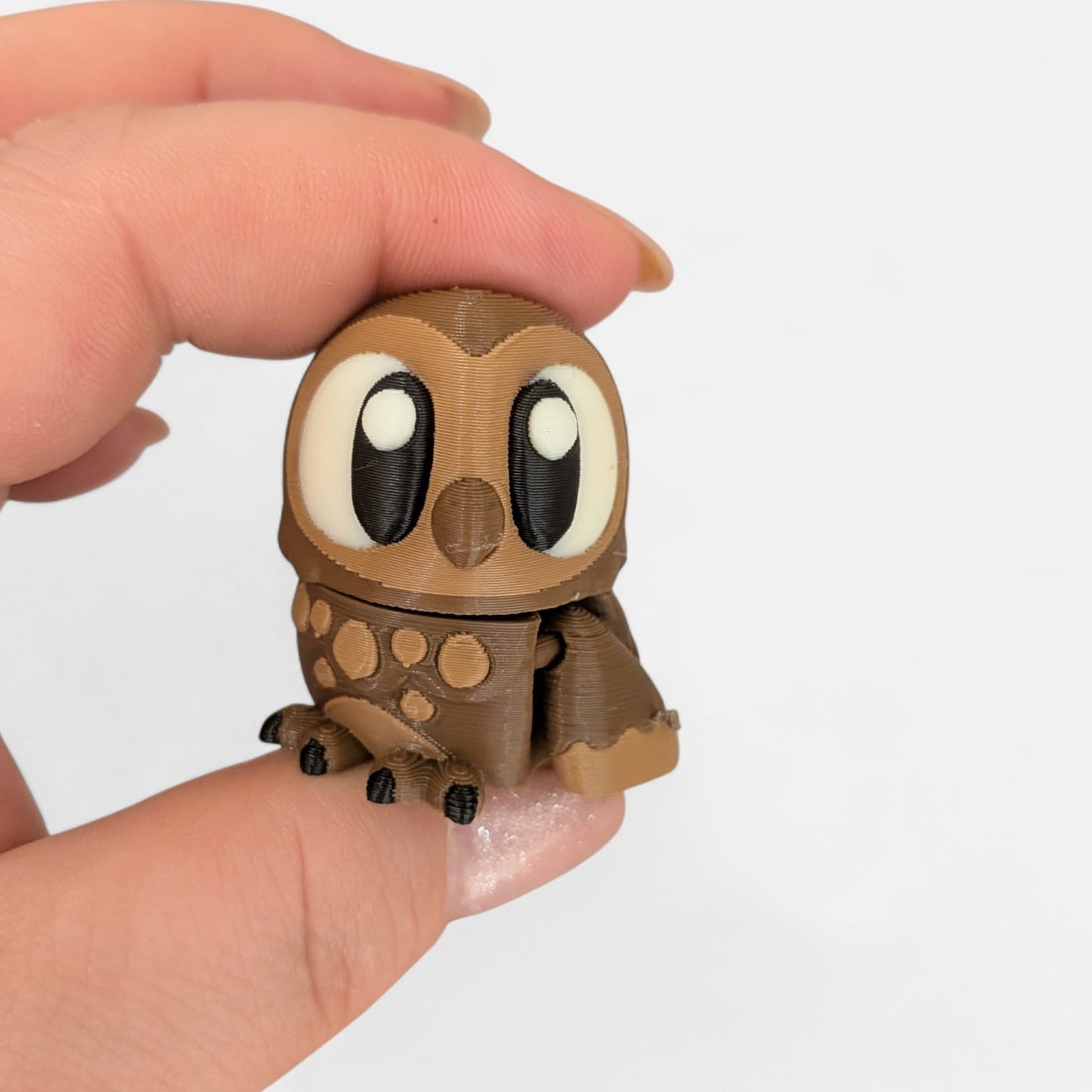 Owl Park Display Set – 3D Printed Collectable Scene