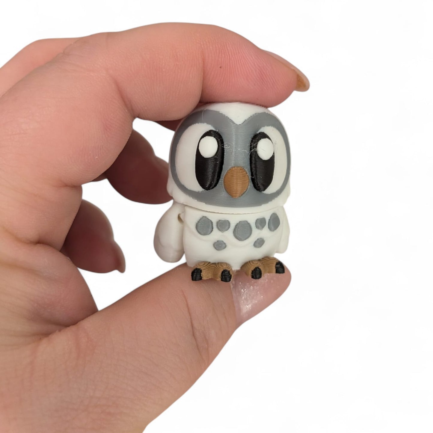 Owl Park Display Set – 3D Printed Collectable Scene