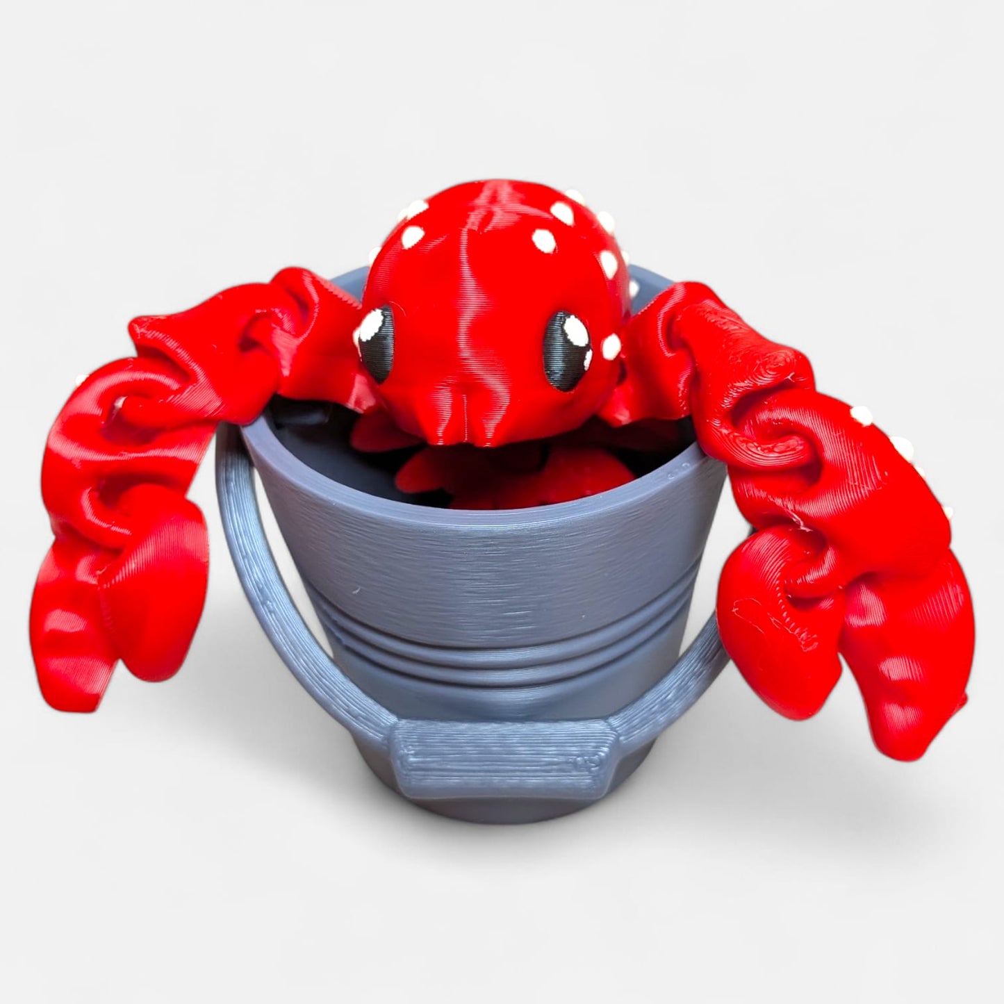 Lobster in a Bucket – Articulated 3D Printed Collectable