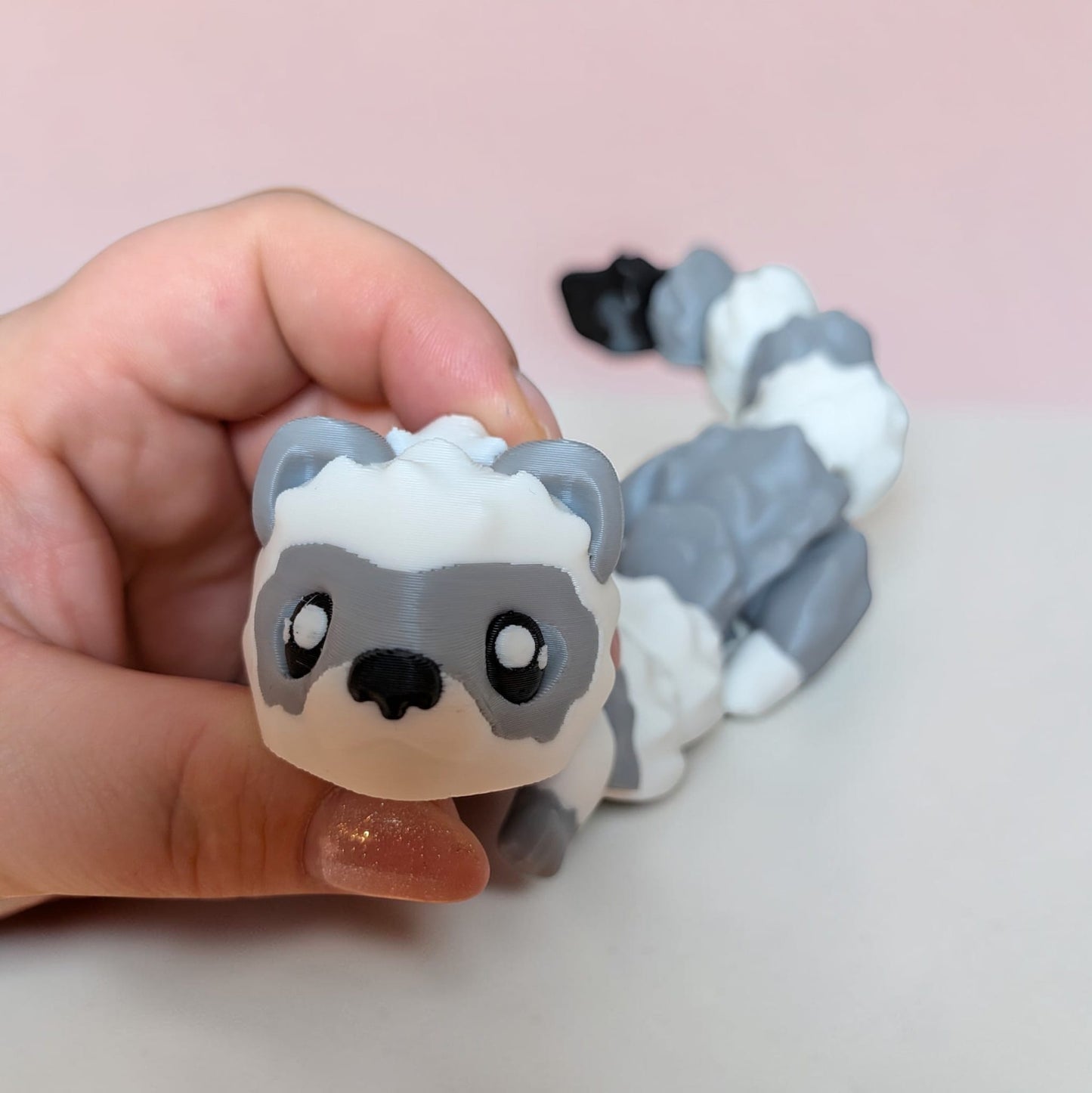 Flexy Ferret – Articulated 3D Printed Desk Companion