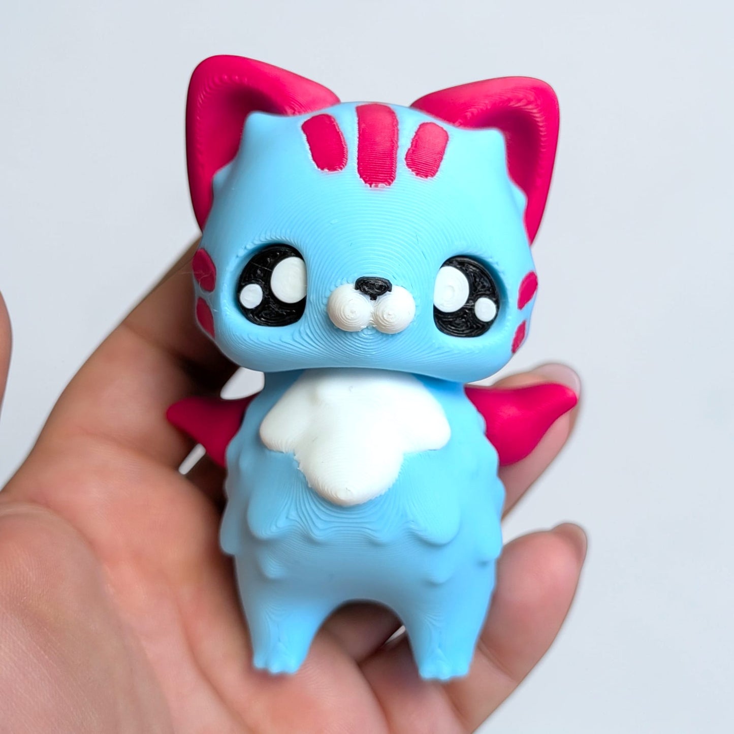 Pixie Cat – Articulated 3D Printed Collectable