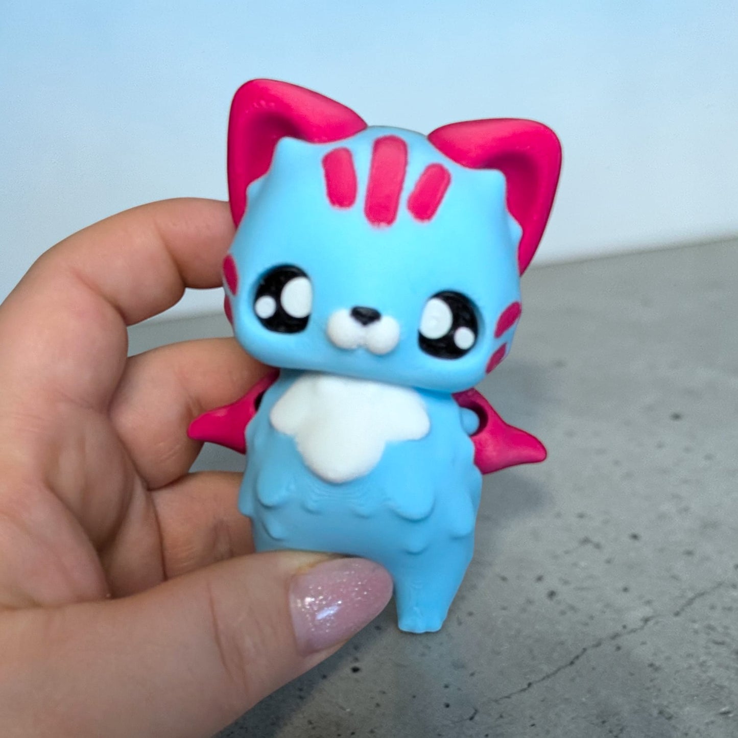 Pixie Cat – Articulated 3D Printed Collectable