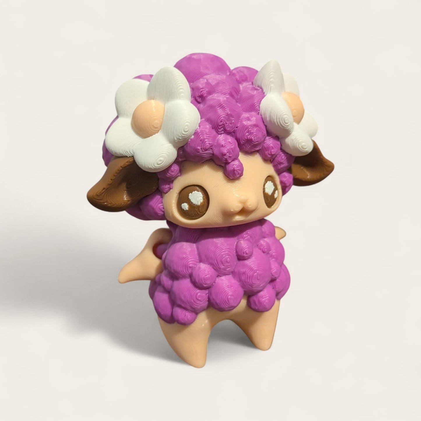 Pixie Flower Sheep – Articulated 3D Printed Collectable
