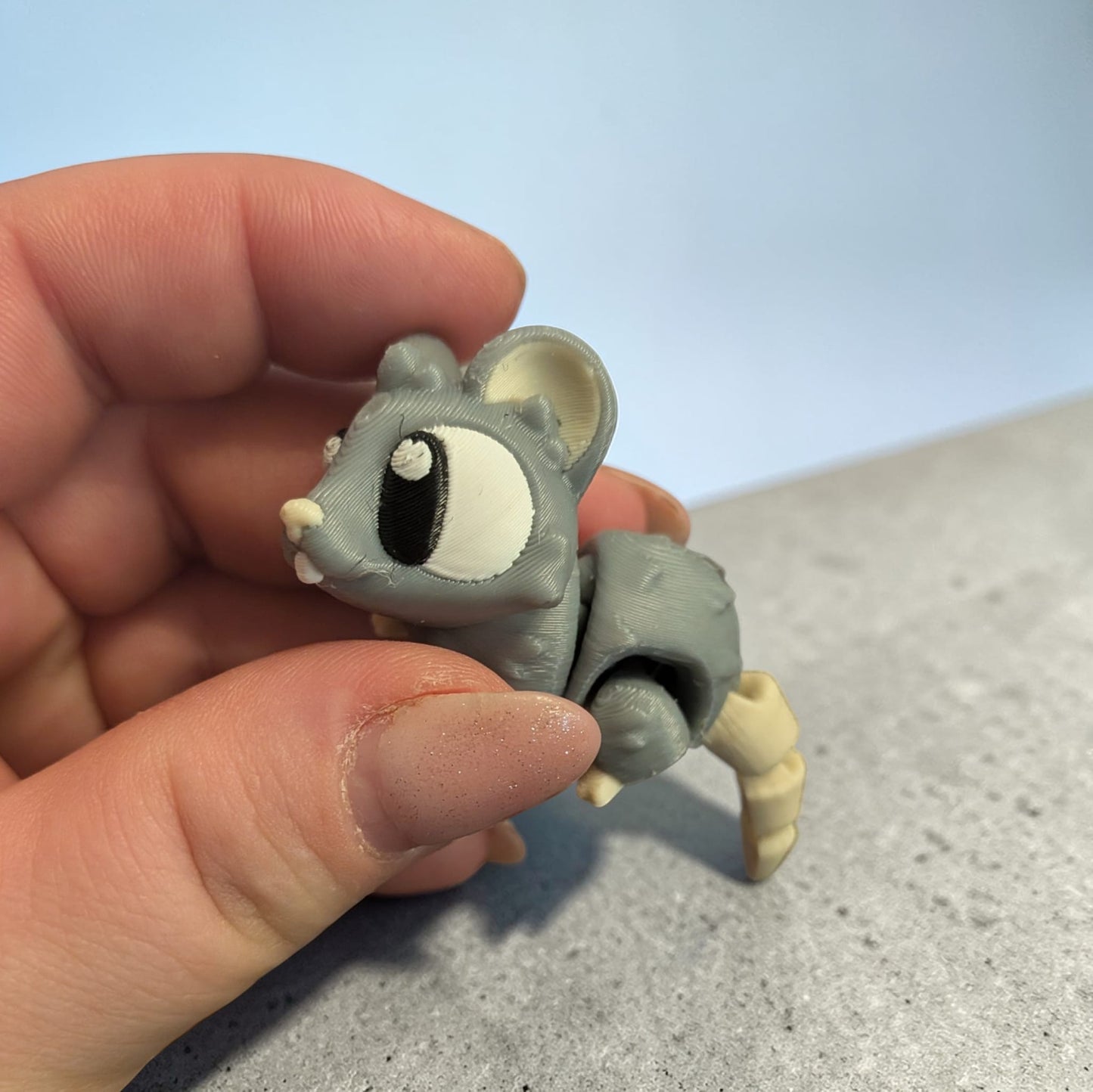 Rat Street Diorama – Articulated 3D Printed Collectible Set
