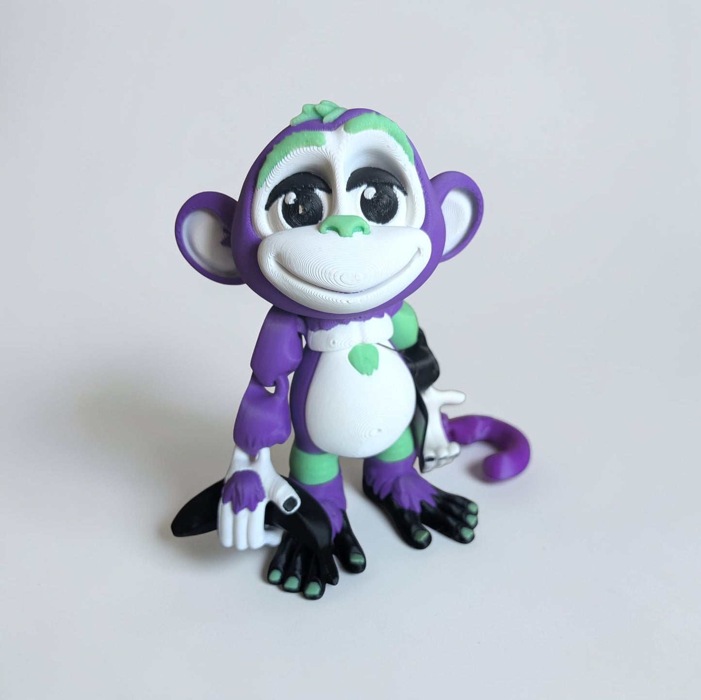 Flexi Monkey with Banana – Articulated 3D Printed Collectable