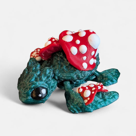 Mushroom Turtle (Mushturtle) – Articulated 3D Printed Figure