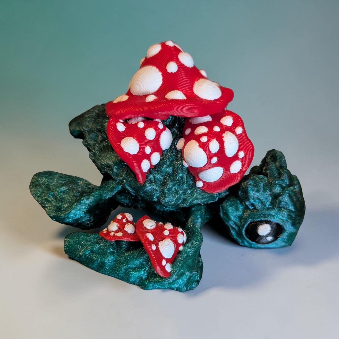 Mushroom Turtle (Mushturtle) – Articulated 3D Printed Figure