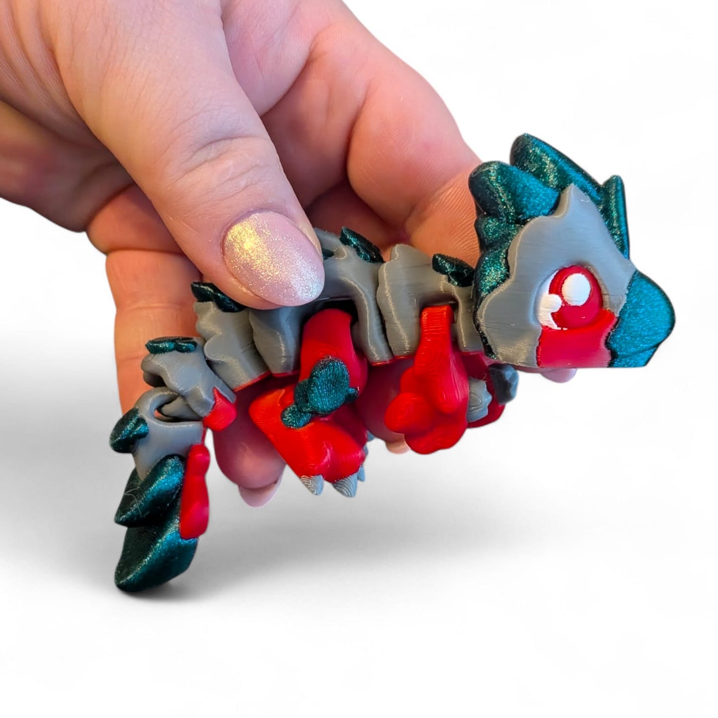 Flexi Velociraptor – Articulated 3D Printed Dinosaur Desk Companion