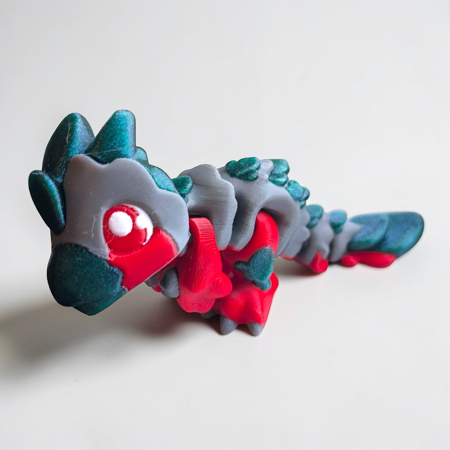 Flexi Velociraptor – Articulated 3D Printed Dinosaur Desk Companion