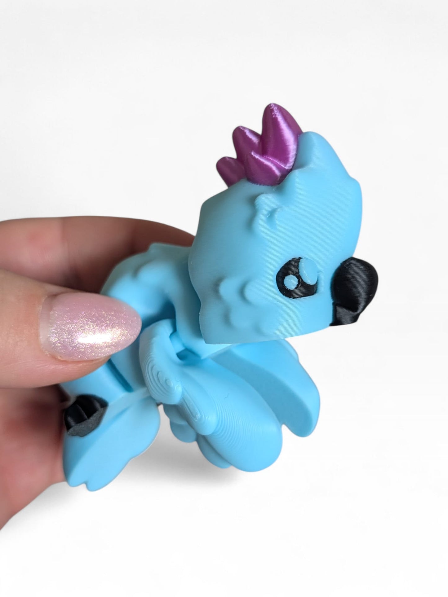 Parrots in a Banana – Articulated 3D Printed Set