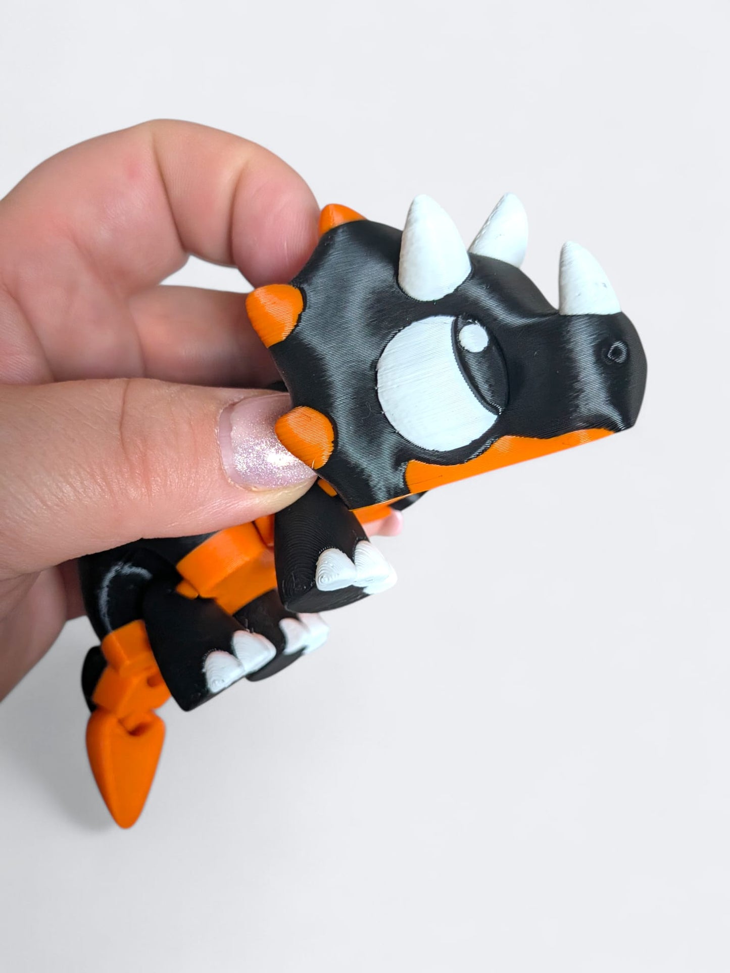 Baby Triceratops – Articulated 3D Printed Desk Companion