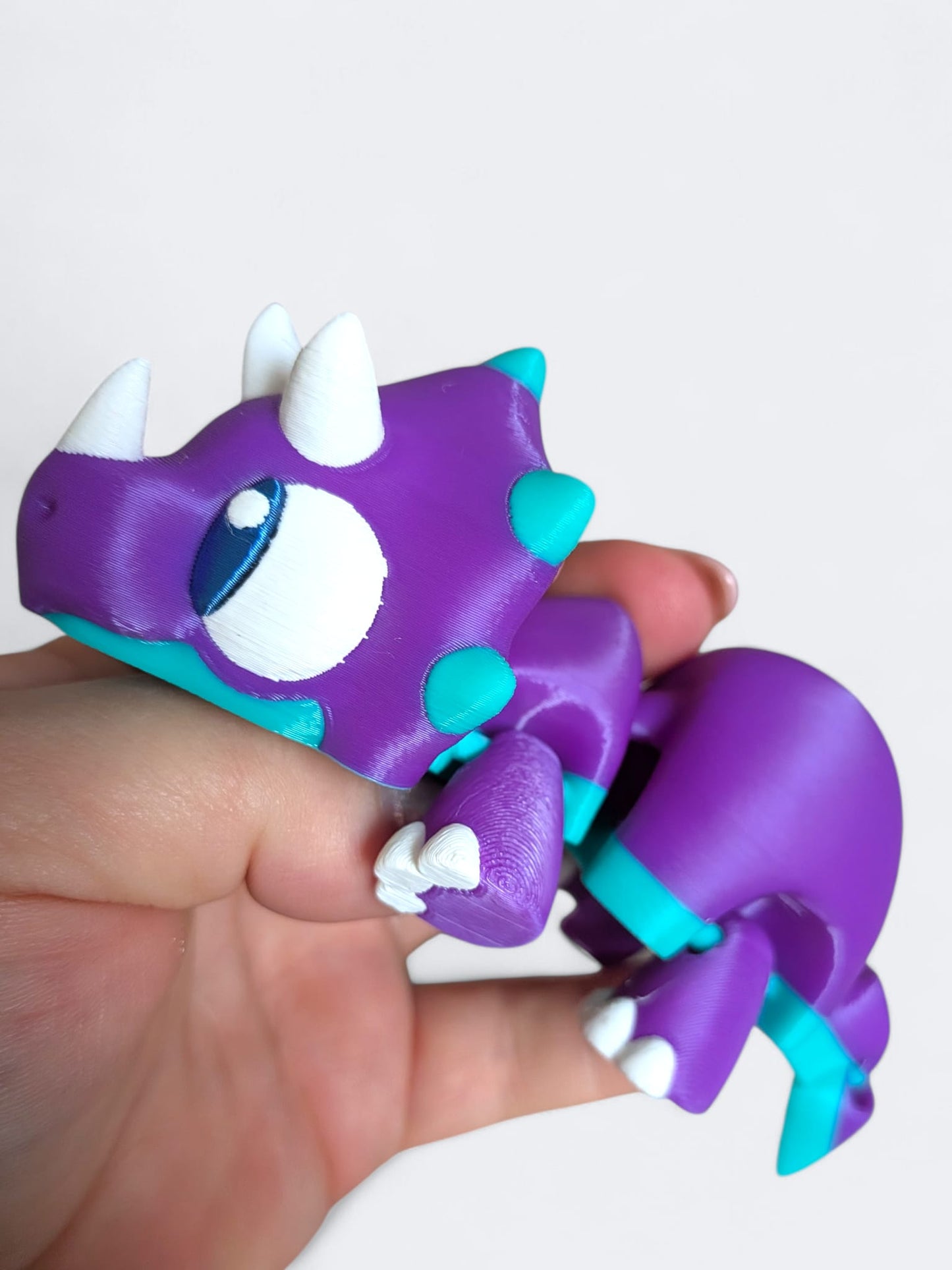 Baby Triceratops – Articulated 3D Printed Desk Companion