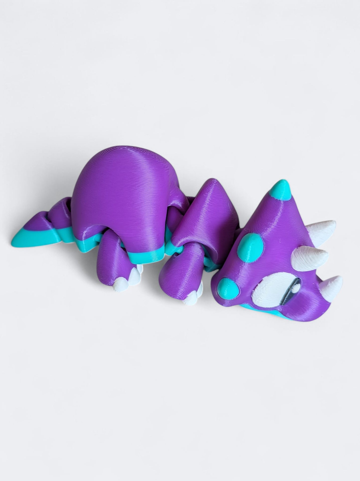 Baby Triceratops – Articulated 3D Printed Desk Companion