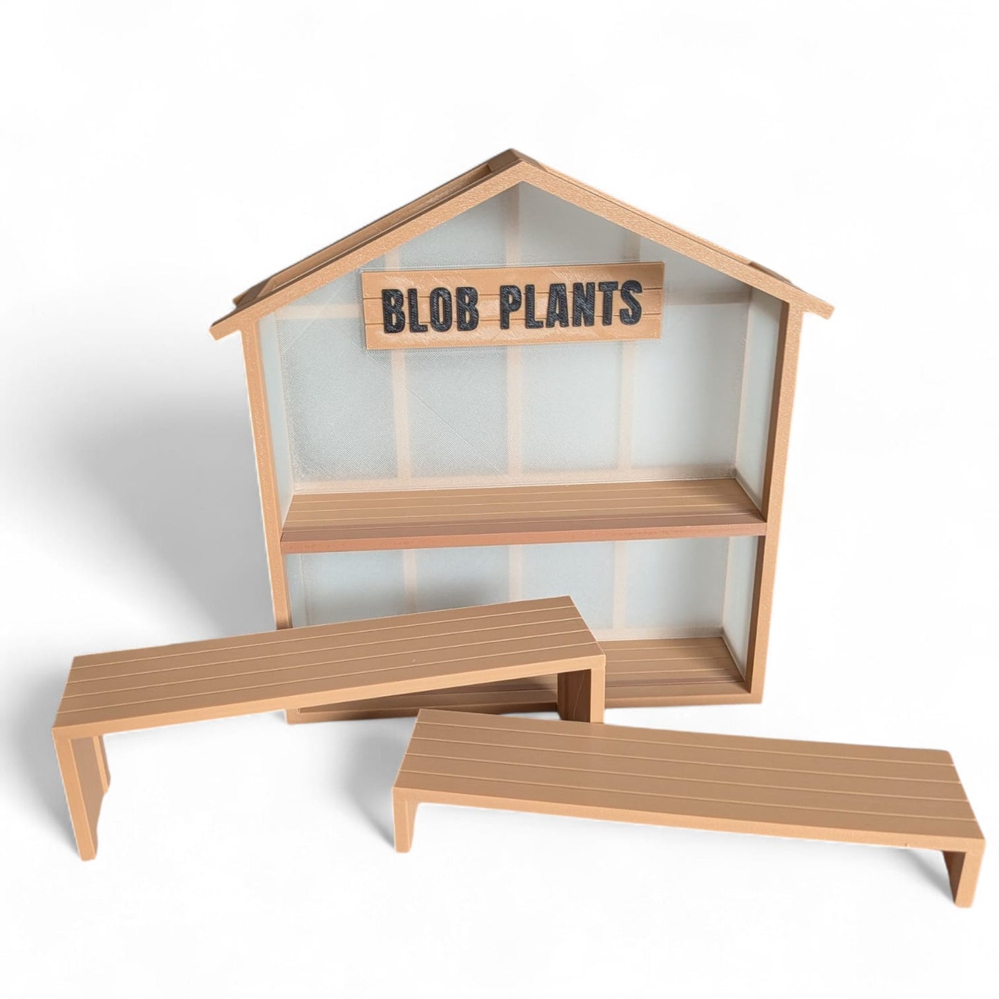 Blob Plants Display Shelf – 3D Printed Collector Stand